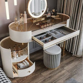 Trueliving White Classy Dresser Table H 71 x W 23 x D 15